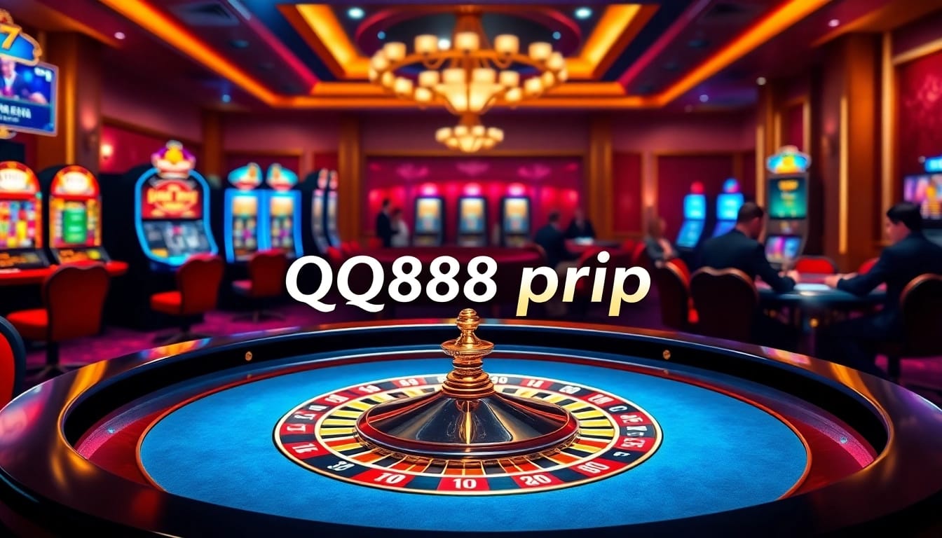 Experience the thrill of QQ88pro Vip with exciting moments at a luxury casino.