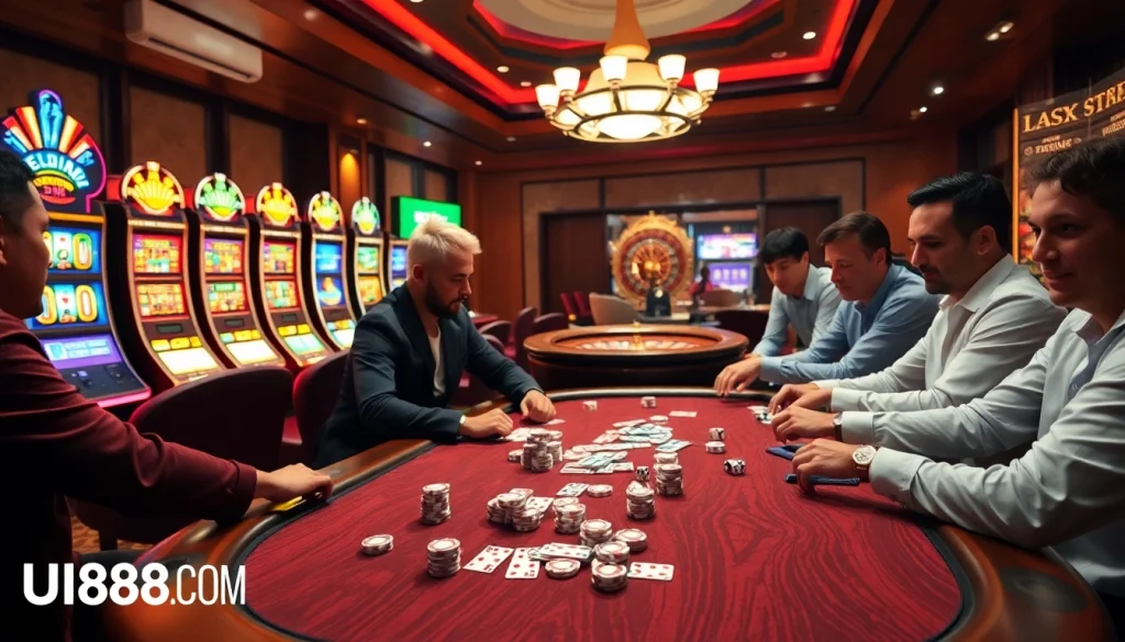 Experience high-stakes excitement at UU88.COM with vibrant casino games and engaging gameplay.