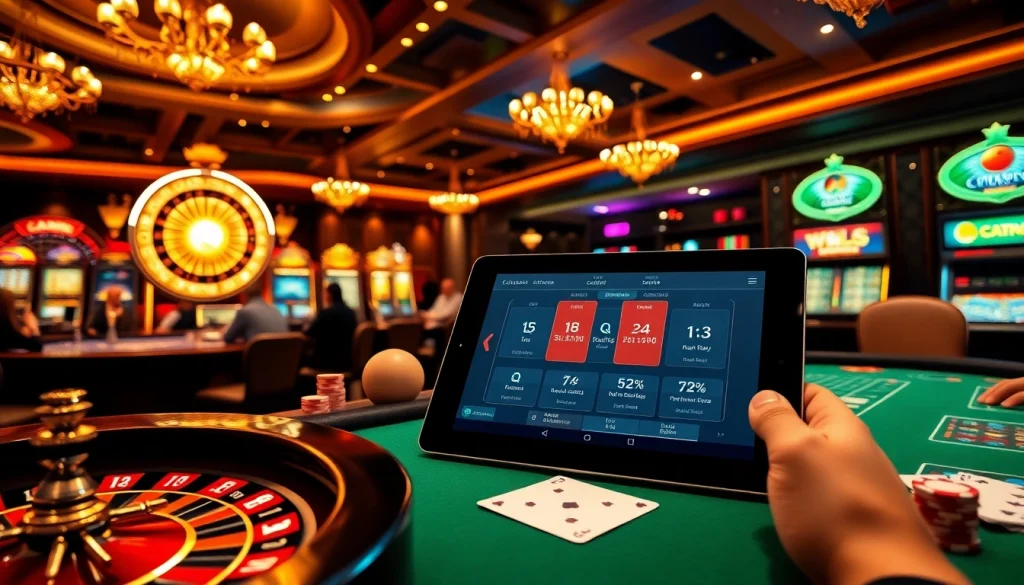 Players enjoying the exciting games at F168 COM online casino, featuring roulette and poker.