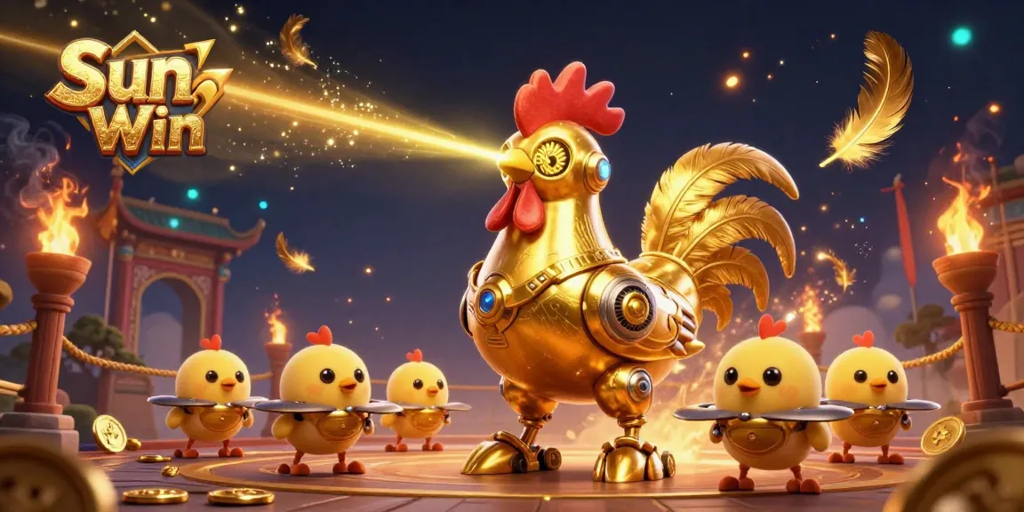 Win thrilling games at Sun Win with vibrant characters and action-packed casino elements.