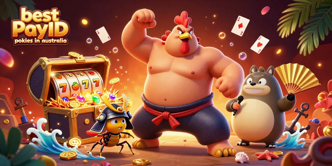 Experience thrilling gameplay with the best PayID pokies in Australia featuring dynamic animations and vibrant visuals.